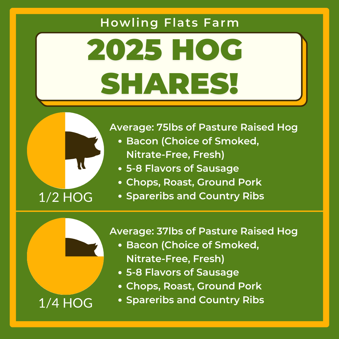 PASTURE- RAISED HOG - 1/4 SHARE