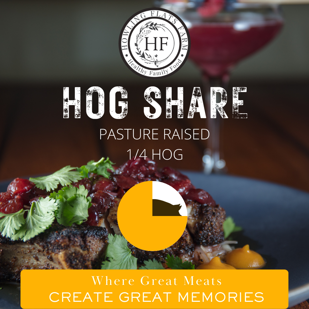 PASTURE- RAISED HOG - 1/4 SHARE