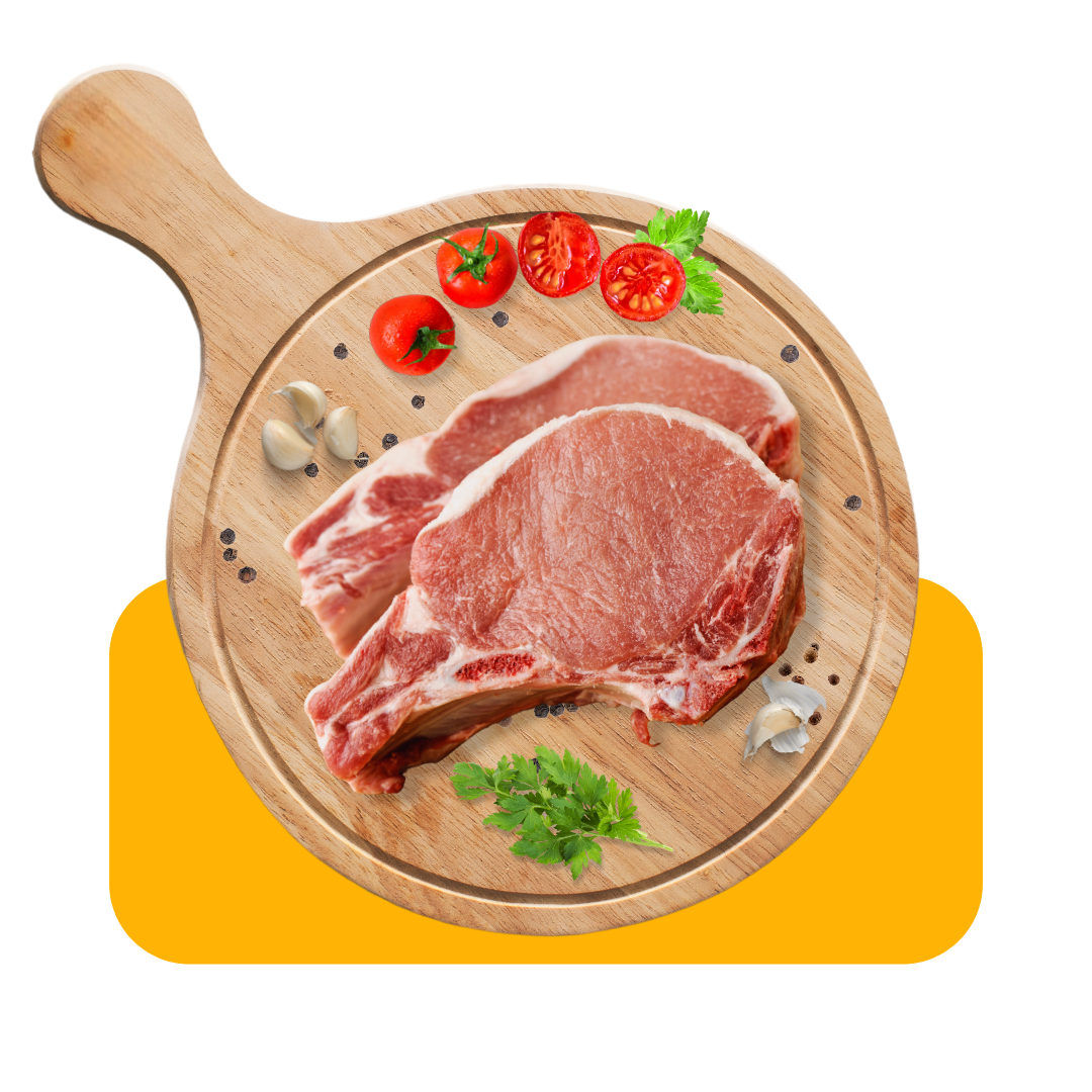 BONE-IN PORK CHOPS (1 PACK)