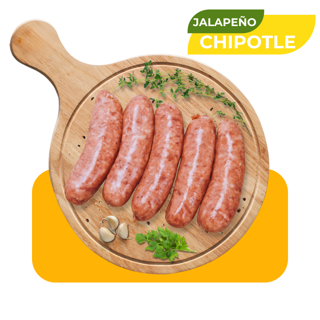 PORK SAUSAGE JALAPEÑO CHIPOTLE (2 PACK)
