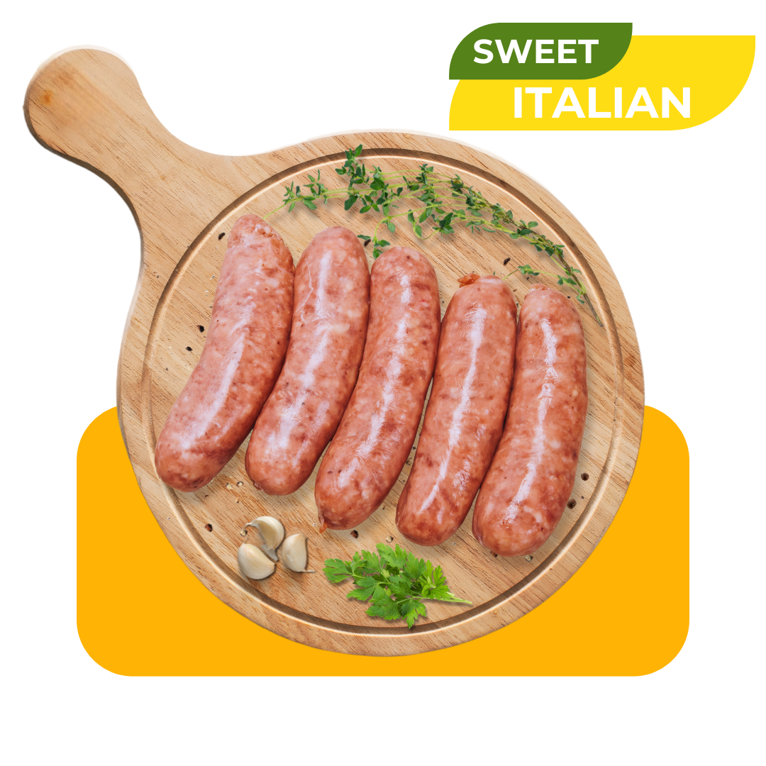 PORK SAUSAGE SWEET ITALIAN (2 PACK)