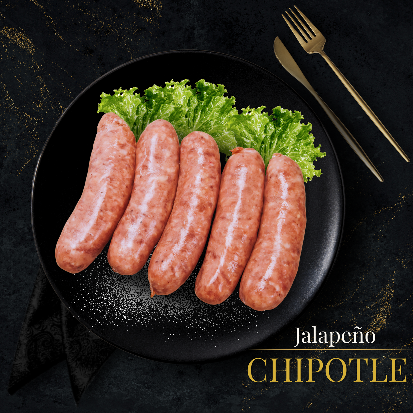 PORK SAUSAGE JALAPEÑO CHIPOTLE (2 PACK)