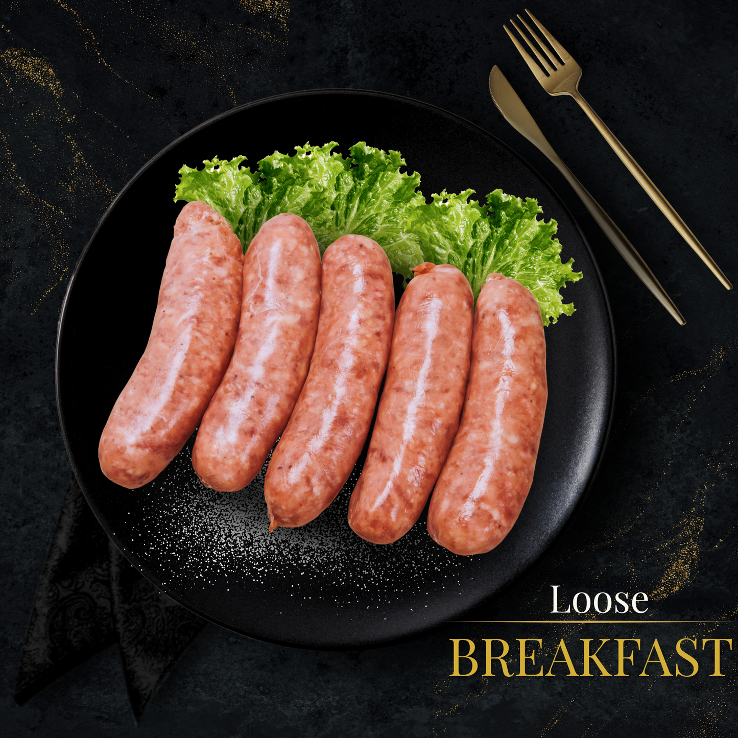 PORK SAUSAGE BREAKFAST LOOSE (2 PACK)