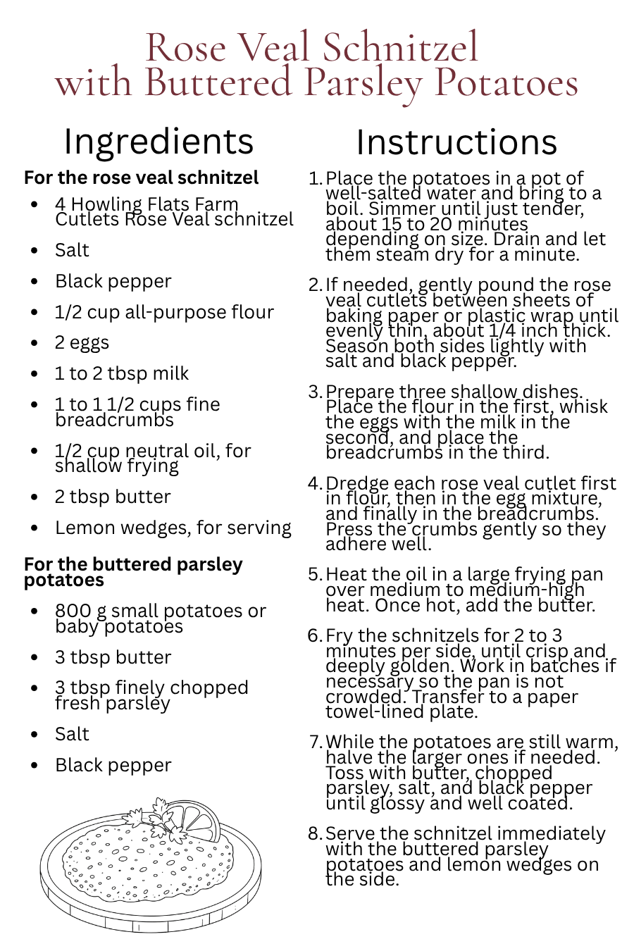 Rose Veal Cutlets (2 Packs)