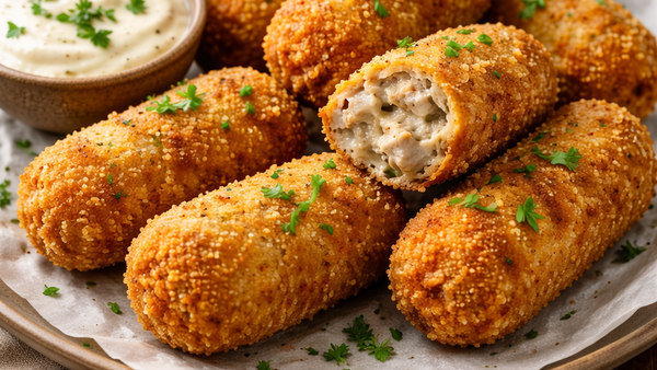 Rose Veal Croquettes
