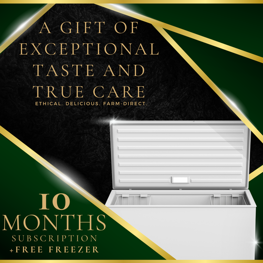 The Sustaining Gift – 10 Months of Nourishment & Connection + FREE FREEZER