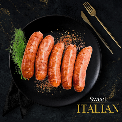 BEEF SAUSAGE SWEET ITALIAN (2 PACK)