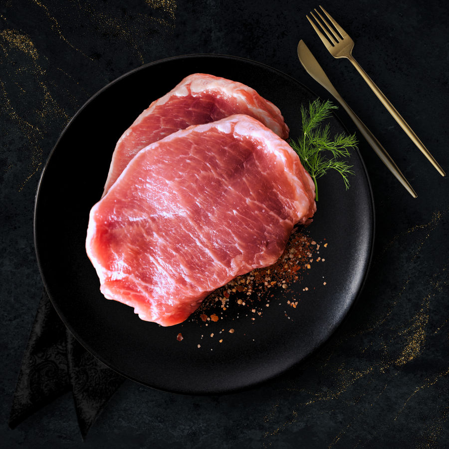 BONELESS PORK CHOPS (2 PACK)