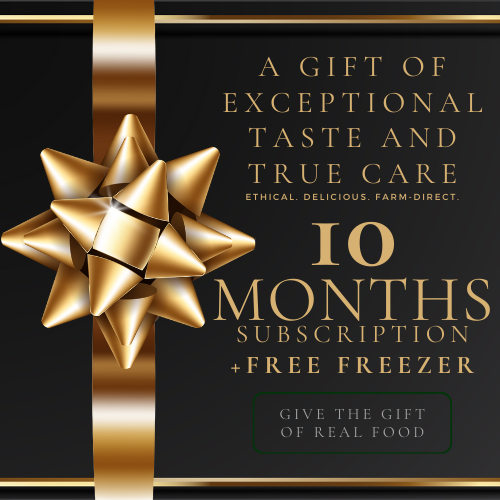 The Sustaining Gift – 10 Months of Nourishment & Connection + FREE FREEZER