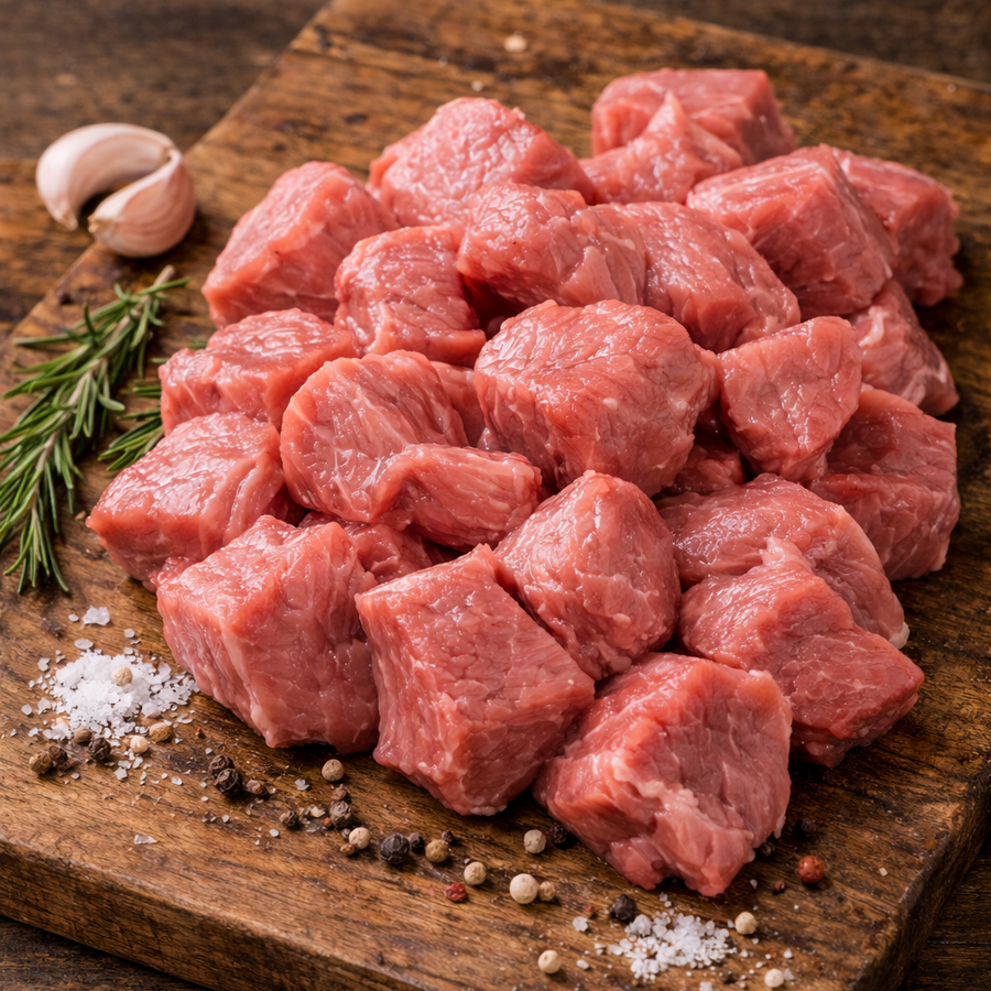 Rose Veal Stew Beef (2 Packs)