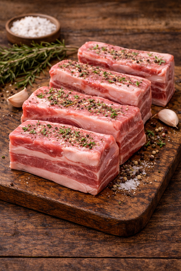 English Ribs Rose Veal English Style Short Ribs (1) – Howling Flats Farm