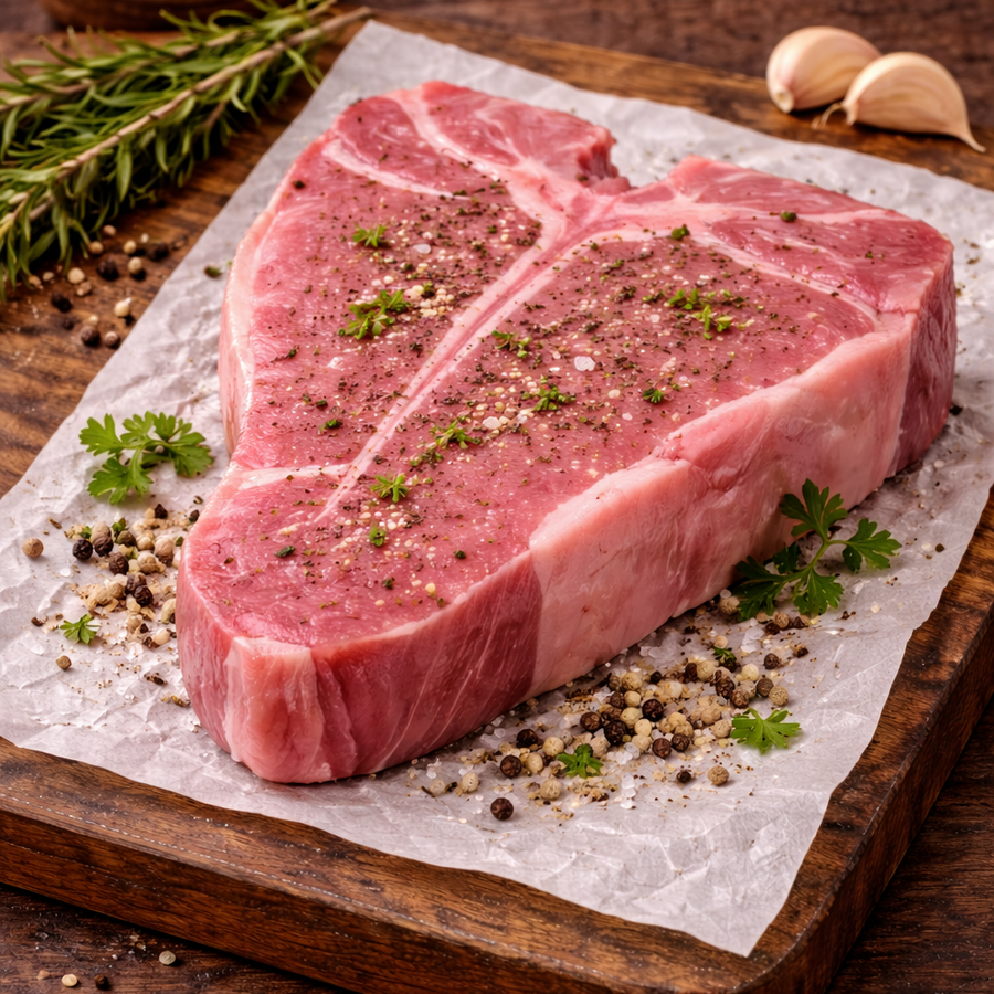 Rose Veal Porterhouse Loin Chop (1 Pack)