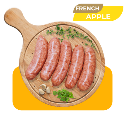 PORK SAUSAGE FRENCH APPLE (2 PACK)