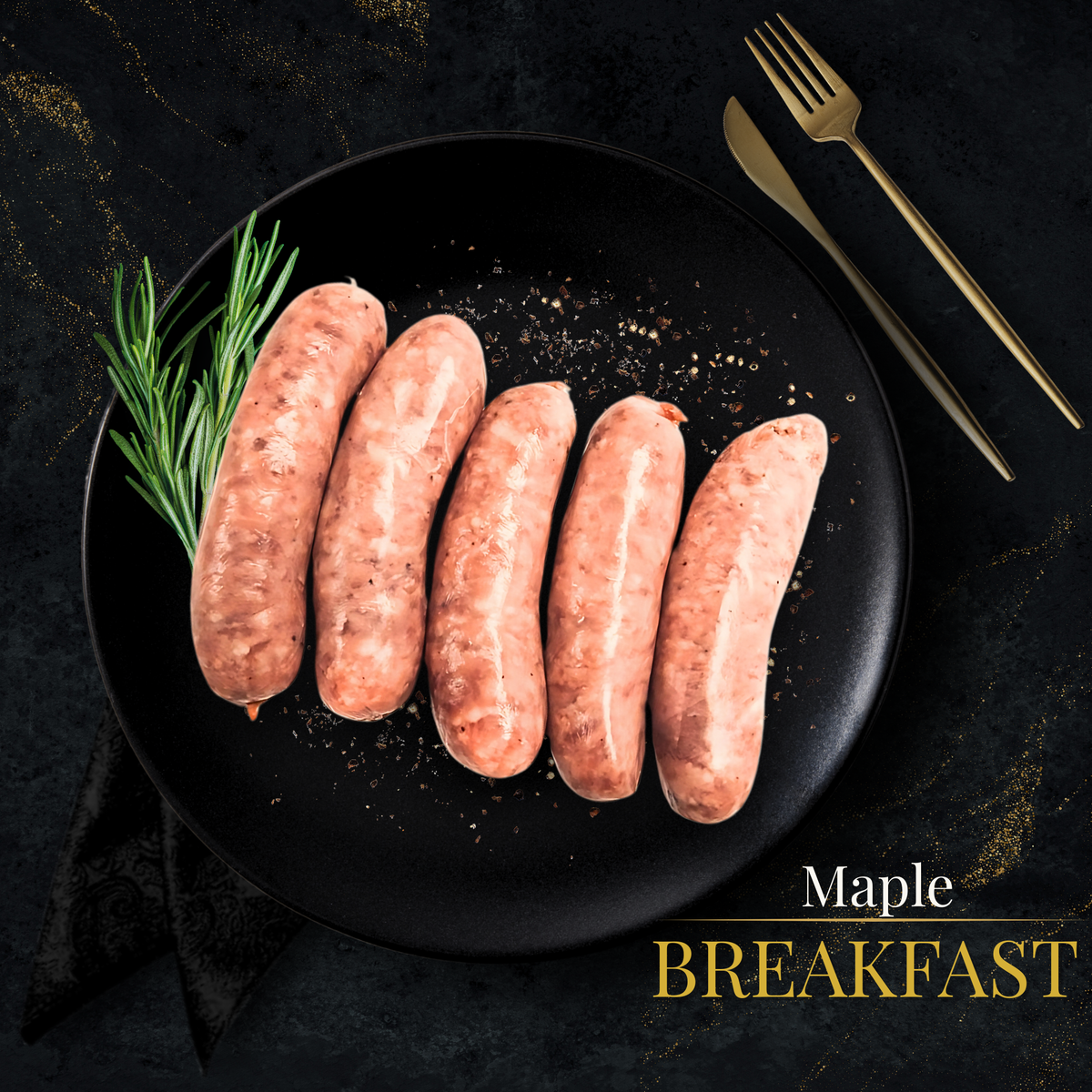 PORK SAUSAGE MAPLE BREAKFAST (2 PACK)