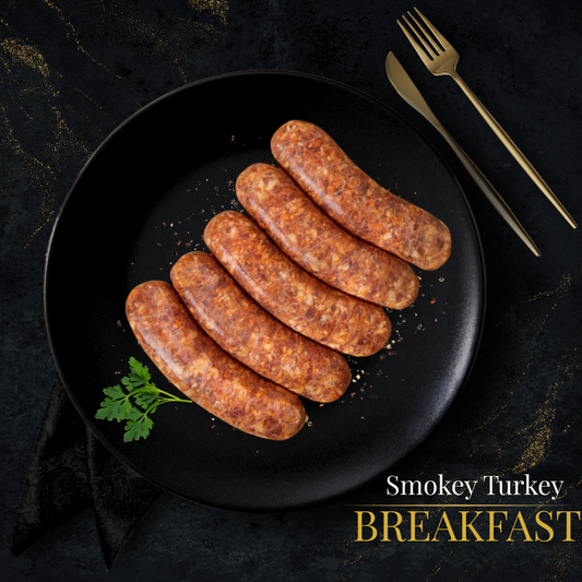 SMOKEY TURKEY BREAKFAST SAUSAGE (4 PACKS)